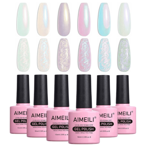 AIMEILI Soak Off UV LED Gel Nail Polis