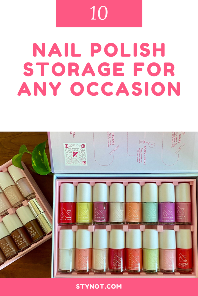 Nail Polish Storage