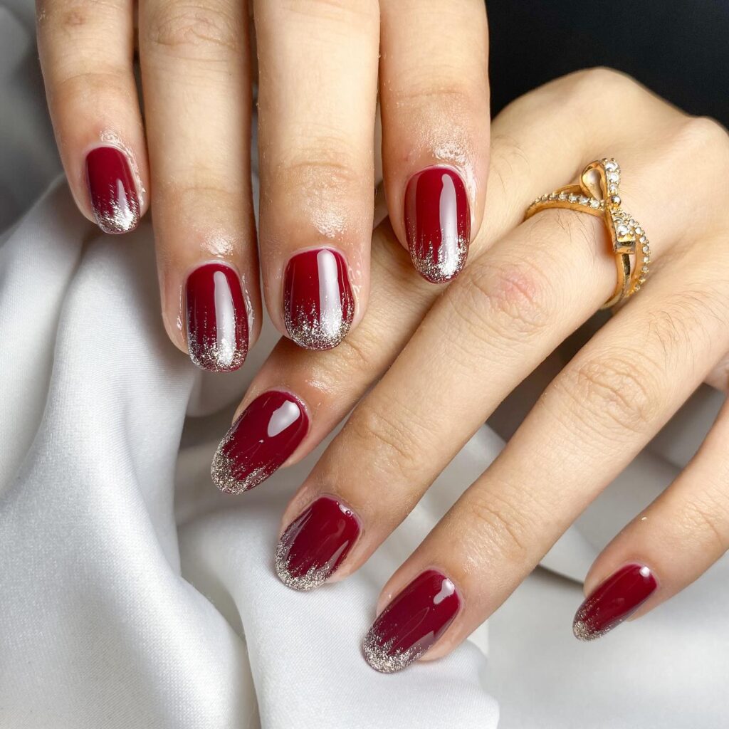 Red Wedding Nail