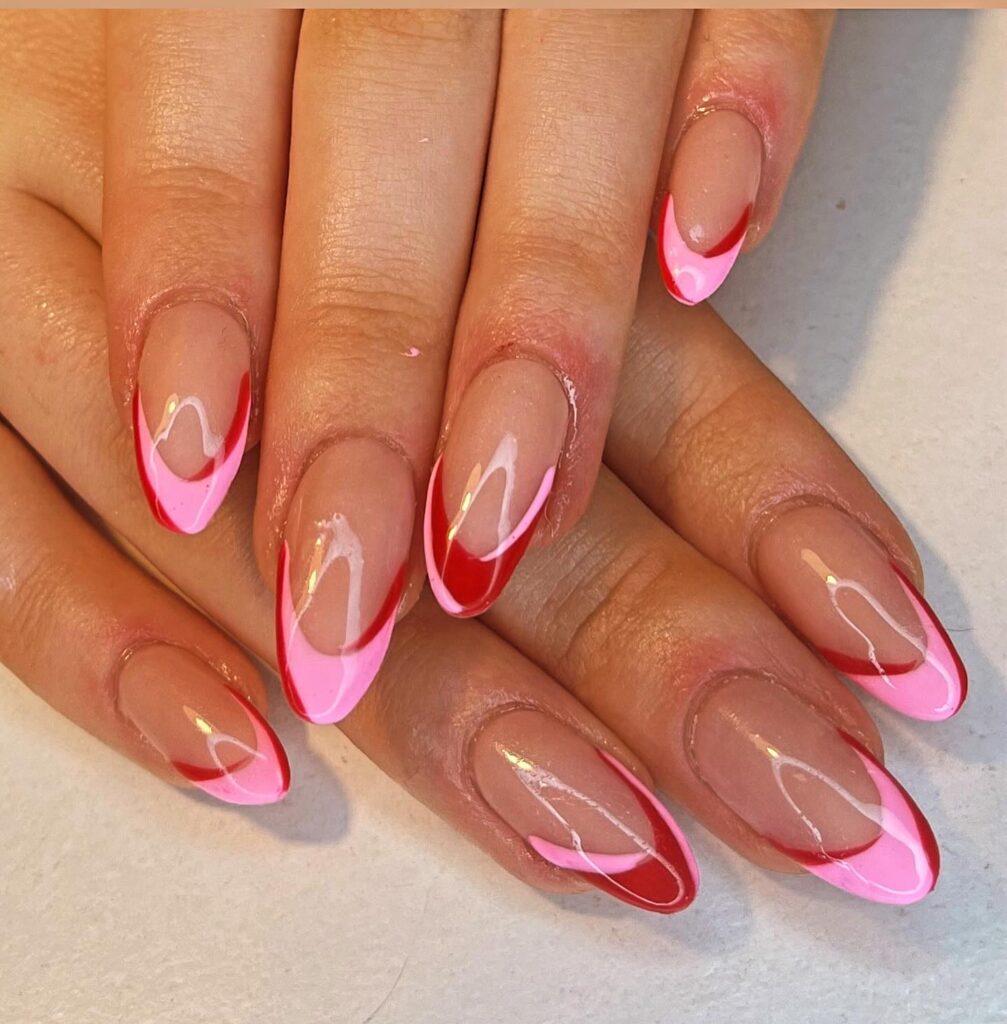 French Acrylic Nail