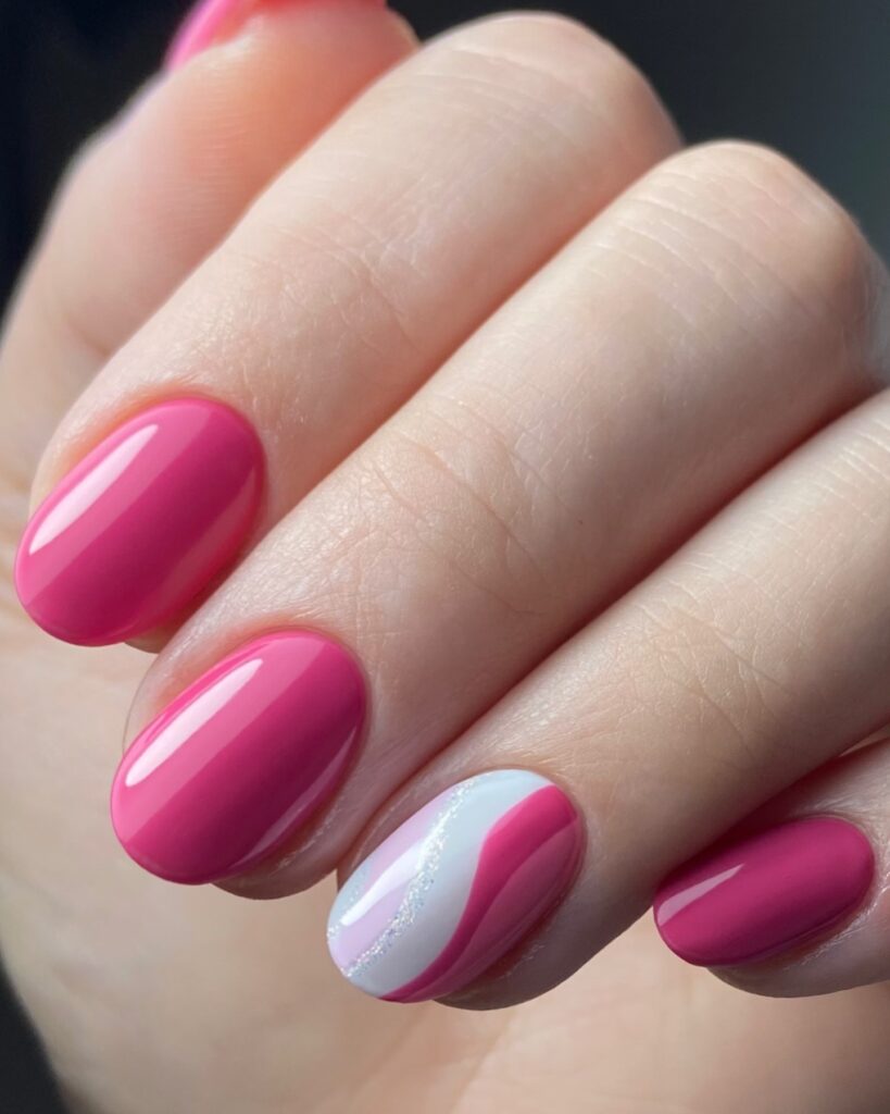 Short Pink Nail