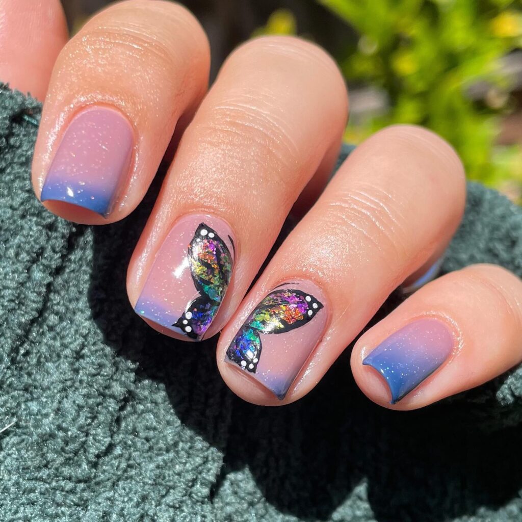 rainbow nail ideas