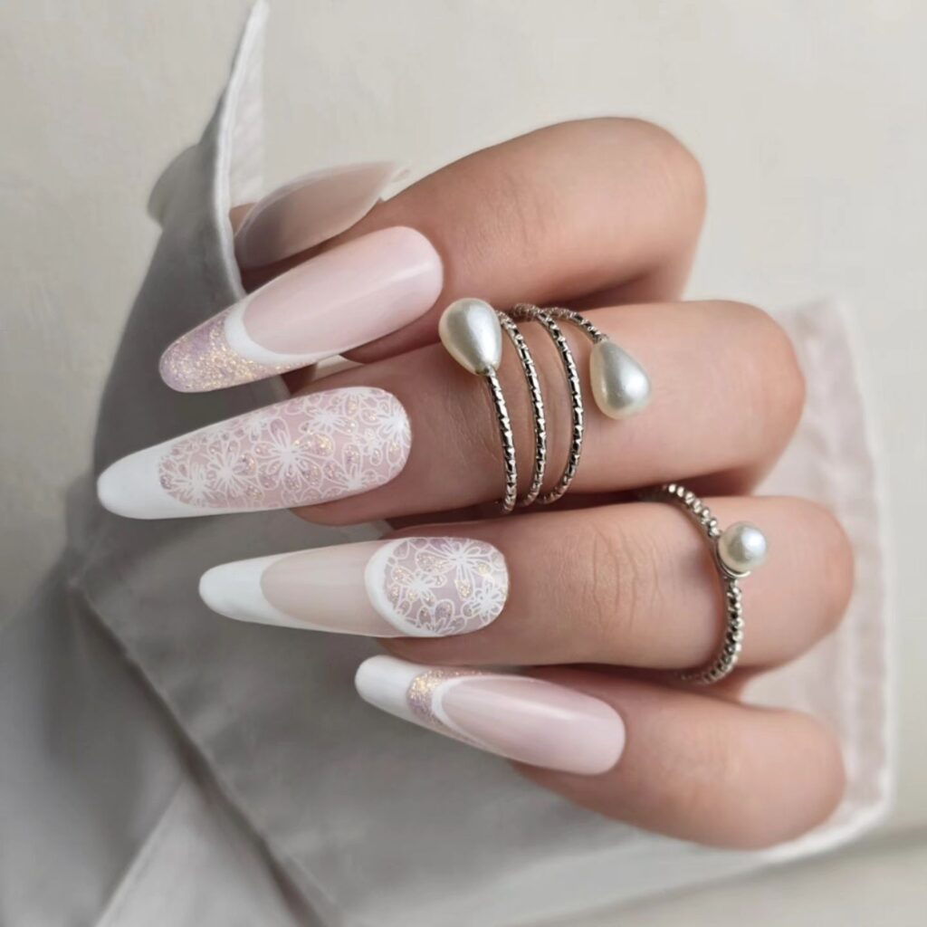 Wedding nail designs