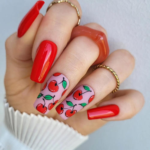 Red Nail Design Ideas