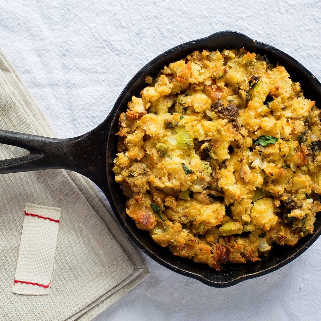 Oyster and Cornbread Dressing