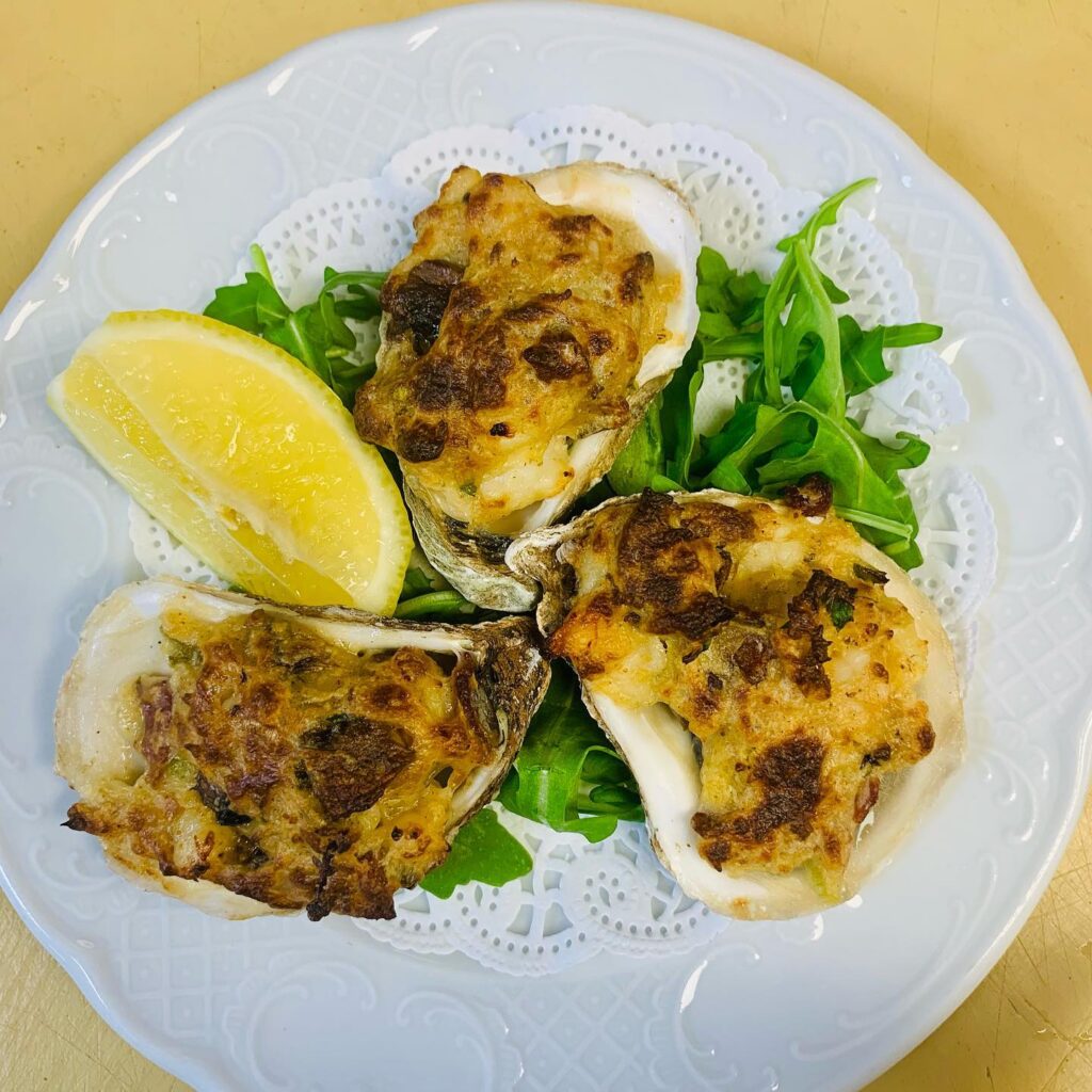 Oysters Bienville