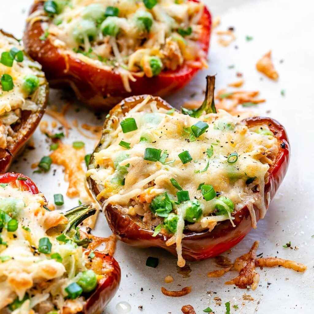 Tuna Stuffed Peppers