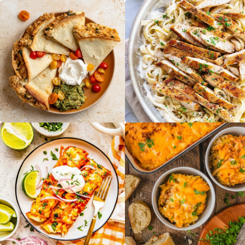 Cheesy Chicken Recipes